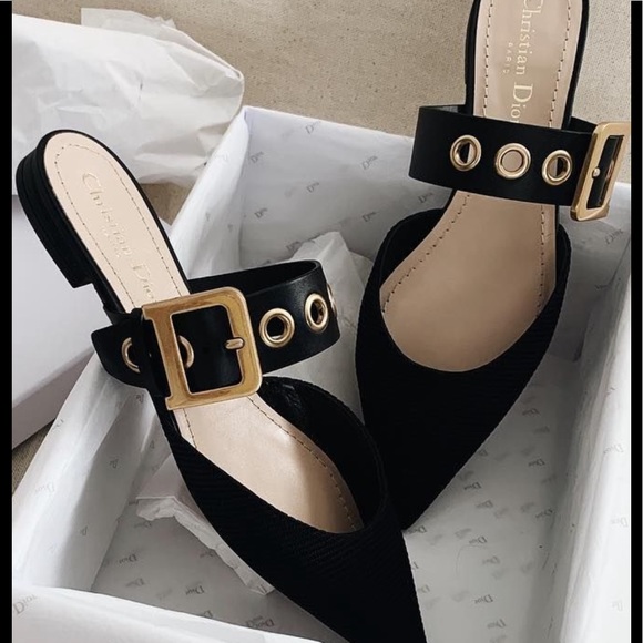 Dior Shoes - Authentic dior buckle flats shoes 39